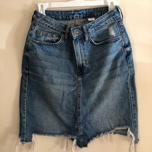 H&M Long Denim Skirt